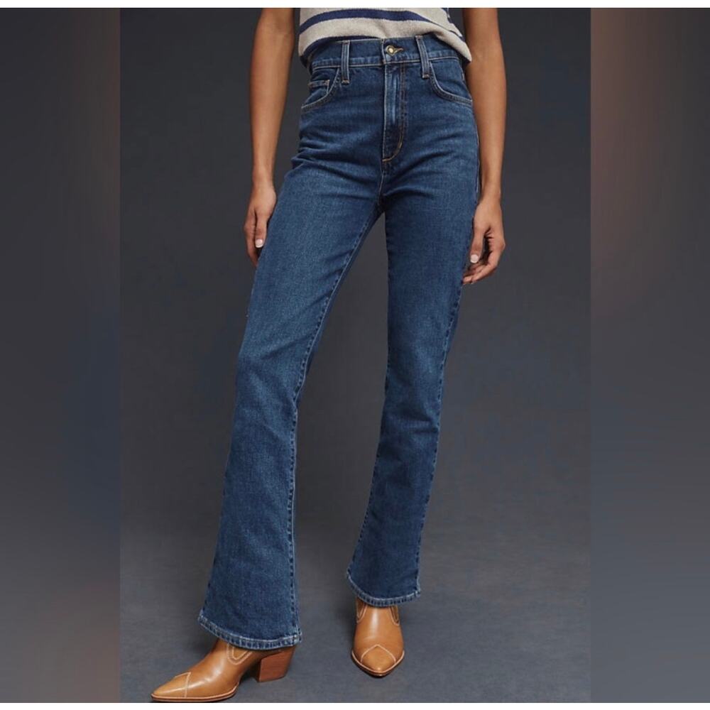 Favortie Daughter The Valentina Shortie Super High Rise BootCut Woodside Size 25